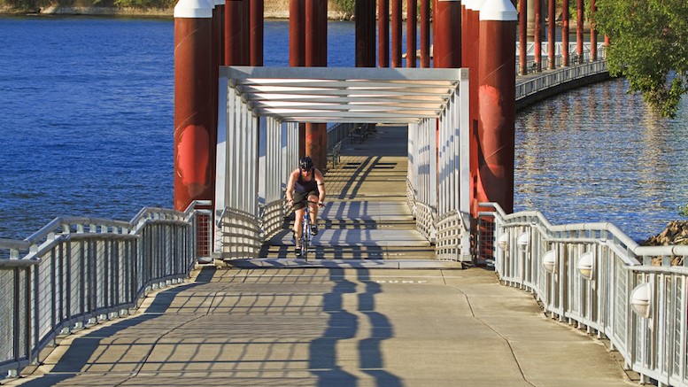 Uphill Cyclist